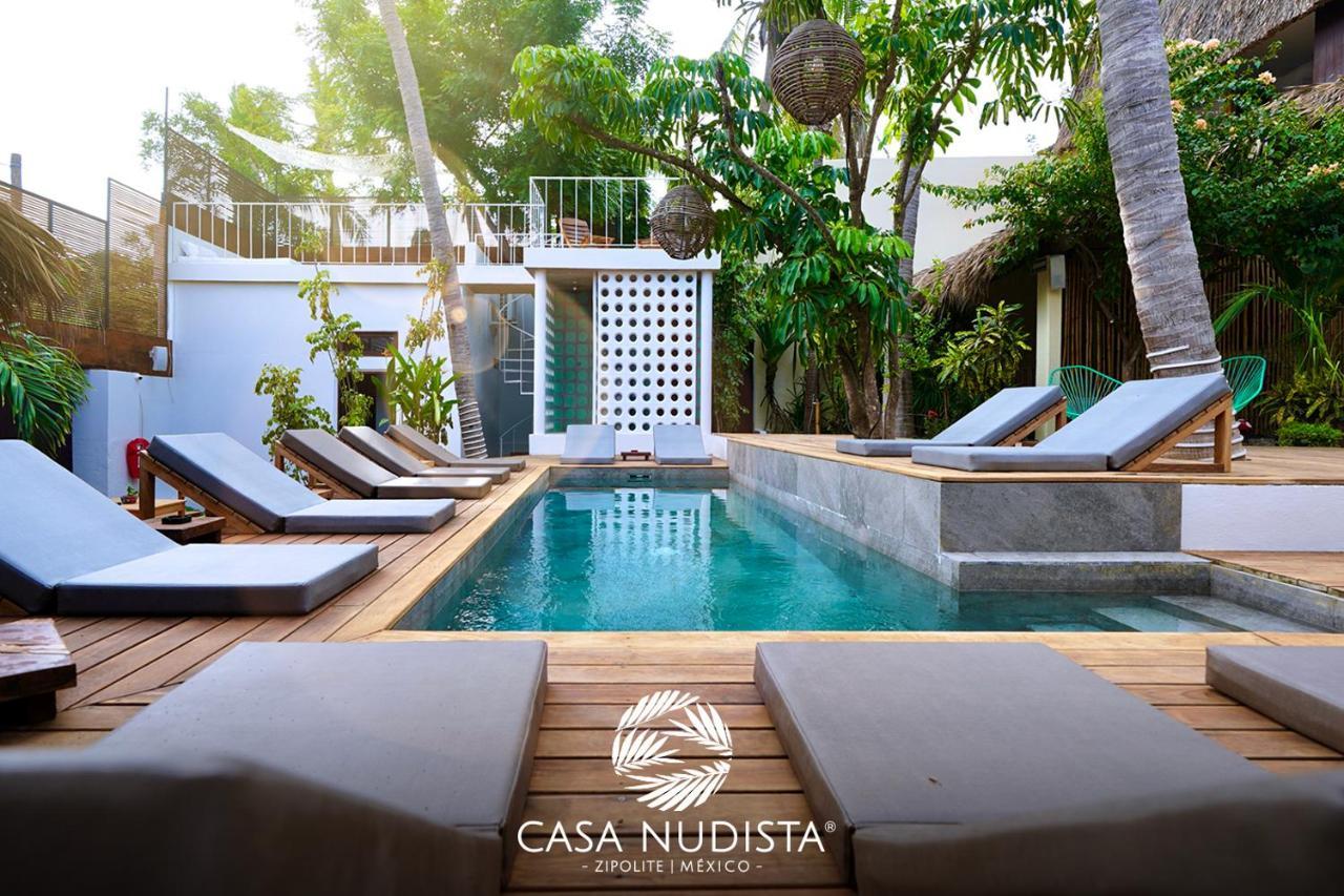 Casa Nudista - Lgbt Hotel Zipolite Exterior photo