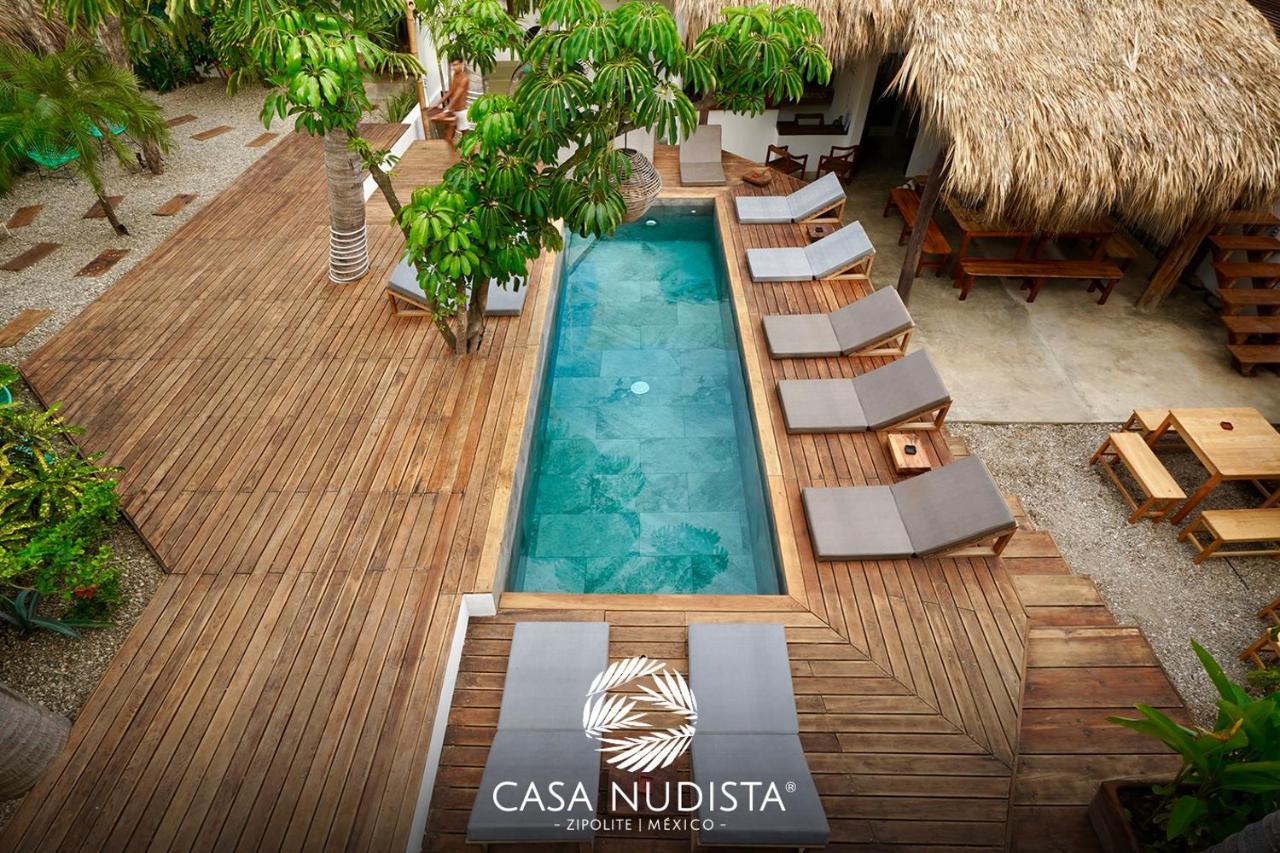 Casa Nudista - Lgbt Hotel Zipolite Exterior photo