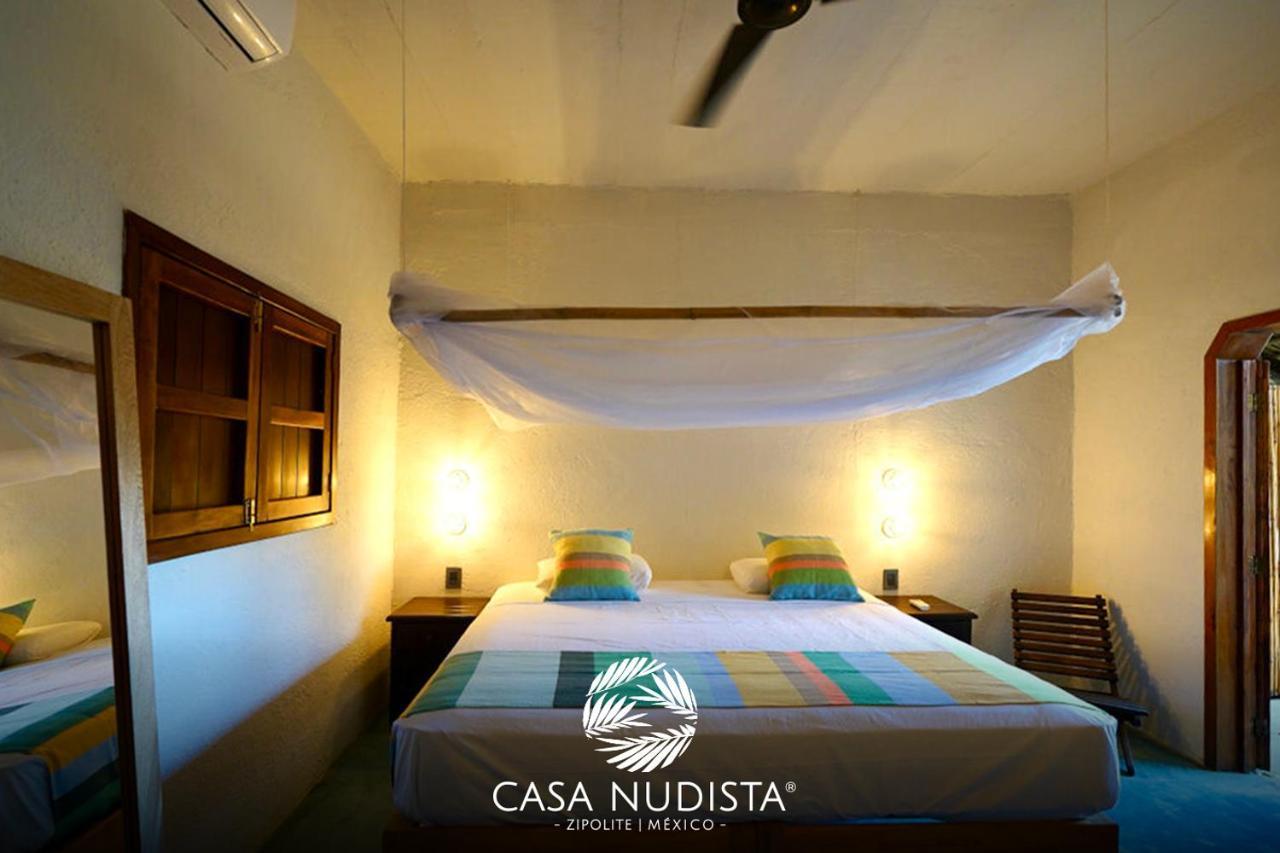 Casa Nudista - Lgbt Hotel Zipolite Exterior photo