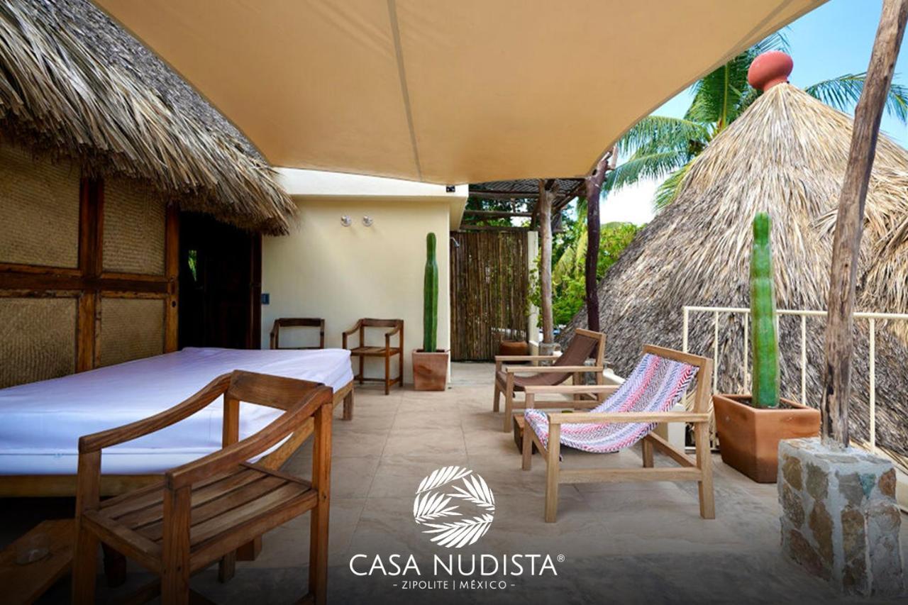 Casa Nudista - Lgbt Hotel Zipolite Exterior photo