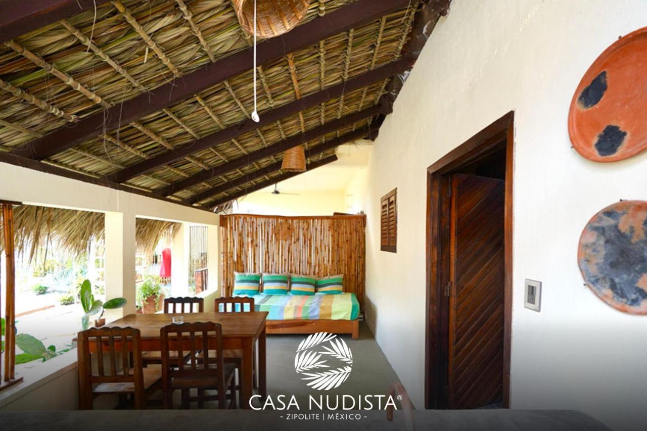 Casa Nudista - Lgbt Hotel Zipolite Exterior photo