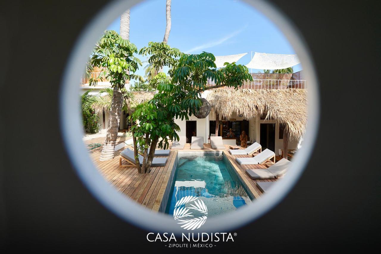 Casa Nudista - Lgbt Hotel Zipolite Exterior photo