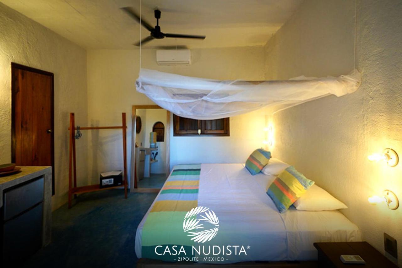 Casa Nudista - Lgbt Hotel Zipolite Exterior photo