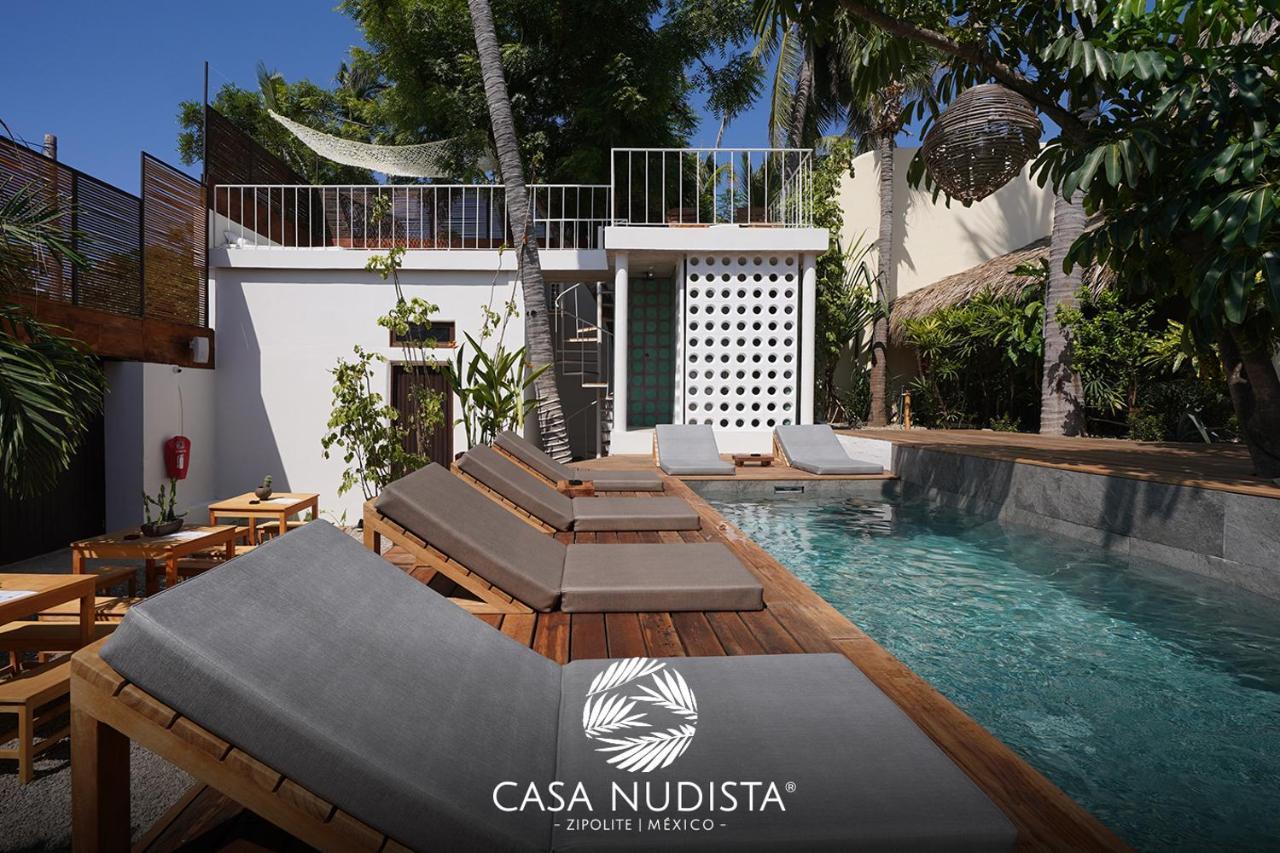 Casa Nudista - Lgbt Hotel Zipolite Exterior photo