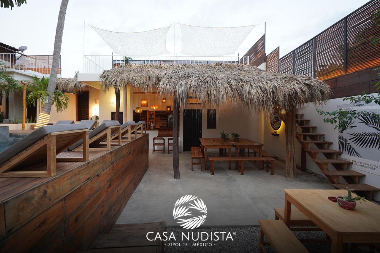 Casa Nudista - Lgbt Hotel Zipolite Exterior photo